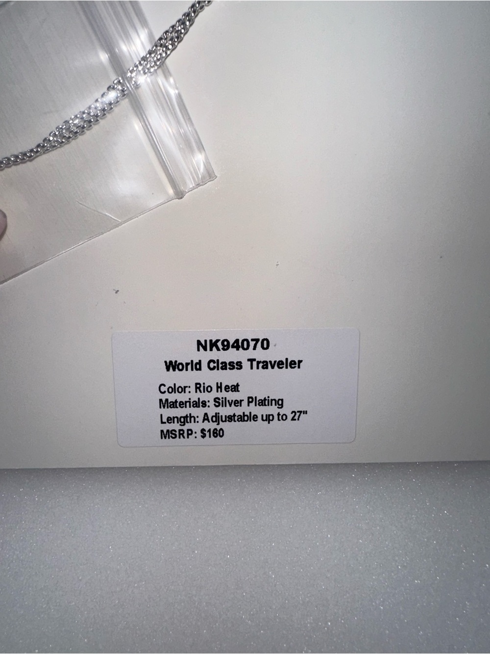 World Class Traveler - Rio Heat Silver Plating Jewel Candy Bp - Picture 3 of 5